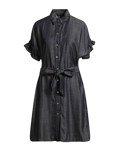 ARMANI EXCHANGE Shirt dress Blue 100% Lyocell