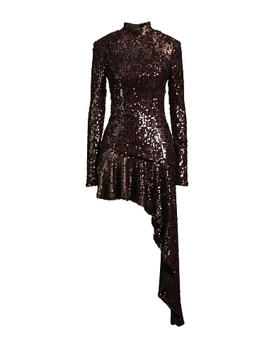 ANIYE BY Elegant dress Chocolate brown 93% Polyester, 7% Elastane