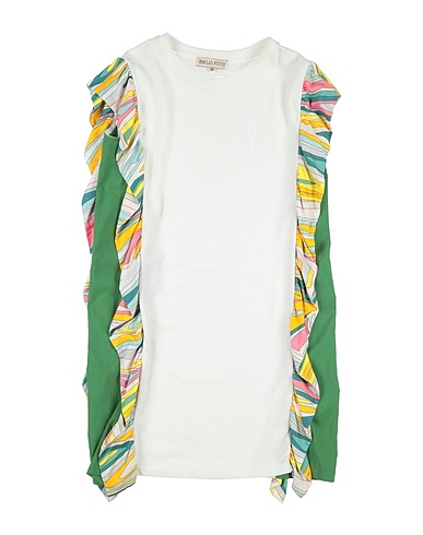 PUCCI Dress White 100% Cotton, Polyester