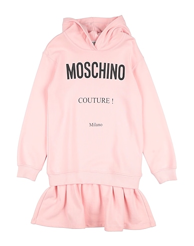 MOSCHINO TEEN Dress Light pink 100% Cotton