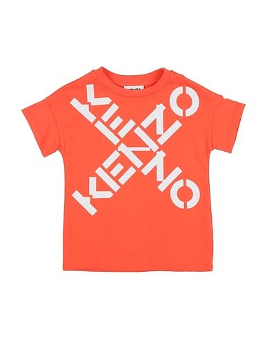 KENZO KIDS Vestido para bebé  Orange 100% Cotton, Elastane