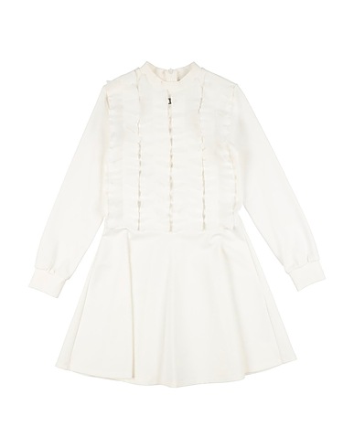 TWINSET Kleid Weiß 62% Viskose, 32% Polyamid, 6% Elastan