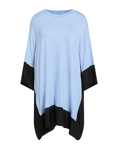 LUTZ HUELLE Short dress Light blue 94% Viscose, 6% Elastane