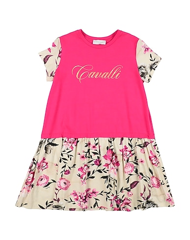 ROBERTO CAVALLI Dress JUNIOR 97% Cotton, 3% Elastane