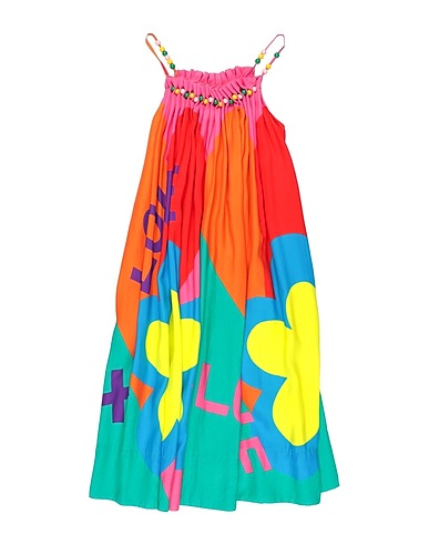 STELLA McCARTNEY KIDS Dress Tomato red 70% Viscose, 30% Lyocell