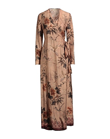 SOUVENIR Long dress Antique rose 100% Viscose