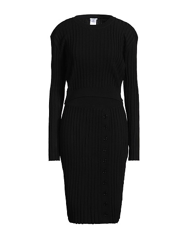 WOLFORD Midi dress Black 100% Wool
