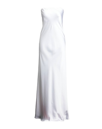 NORMA KAMALI Long dress White 100% Polyester