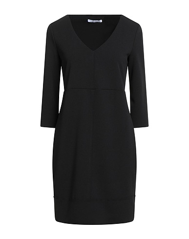 LE SARTE DEL SOLE Sheath dress Black 95% Polyester, 5% Elastane