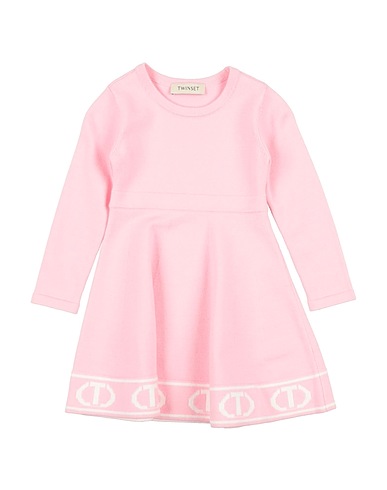 TWINSET Vestito Baby  Rosa 50% Viscosa, 25% Poliammide, 25% Poliestere