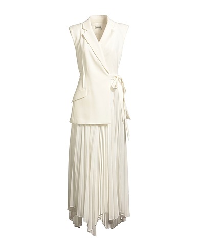 SIMKHAI Hemdkleid Weiß 71% Acetat, 29% Polyester