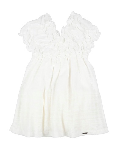 LIU •JO Dress White 83% Cotton, 17% Polyamide, Polyester