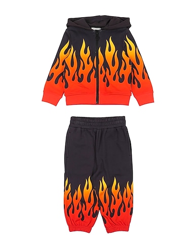 STELLA McCARTNEY KIDS Babykleidung-Set  Schwarz 100% Baumwolle