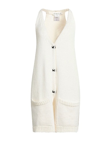 PDR PHISIQUE DU ROLE Cardigan Ivory 45% Acrylic, 37% Alpaca wool, 18% Wool