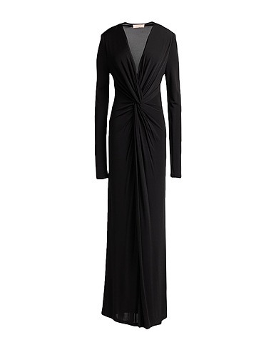 TWINSET Long dress Black 100% Viscose