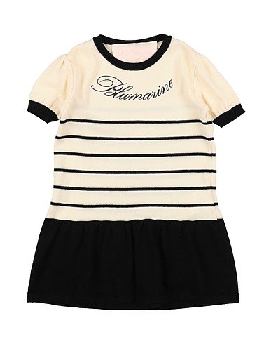MISS BLUMARINE Vestido para bebé  Cream 100% Cotton