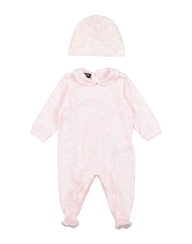 VERSACE YOUNG Baby accessories set 91% Cotton, 9% Elastane