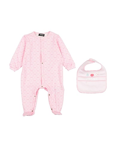 VERSACE YOUNG Baby accessories set 91% Cotton, 9% Elastane