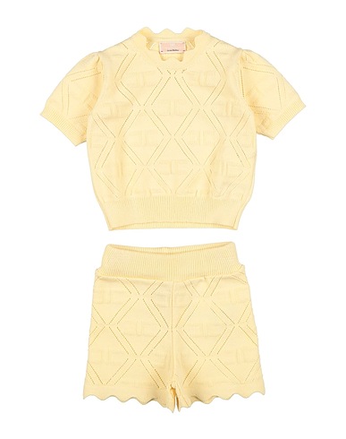 ELISABETTA FRANCHI Baby co-ord LA MIA BAMBINA Yellow 72% Viscose, 28% Polyester