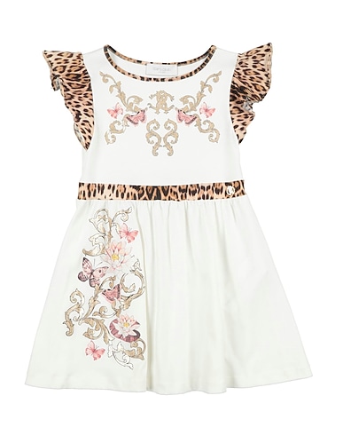 ROBERTO CAVALLI Kleid JUNIOR 100% Baumwolle