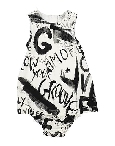 DOLCE&GABBANA Baby dress 90% Cotton, 10% Elastane