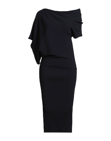 KANGRA Деловое платье Иссиня-чёрный 100% Вискоза