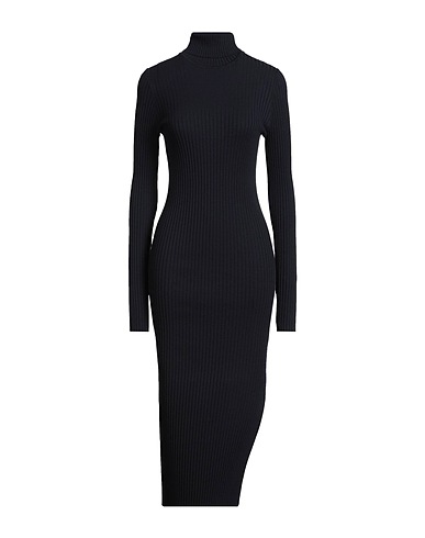 THE M.. Midi dress Midnight blue 72% EcoVero™ viscose, 28% Polyester