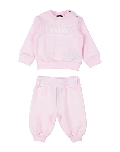 VERSACE YOUNG Baby co-ord Light pink 94% Cotton, 6% Elastane