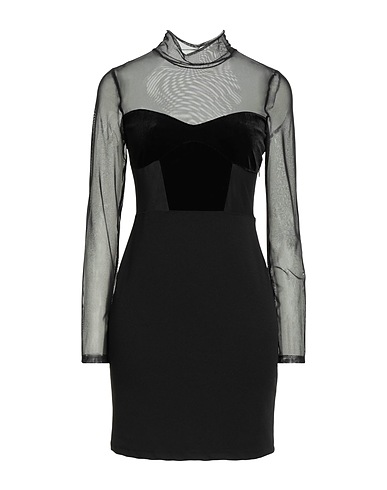 HAVEONE Sheath dress Black 95% Polyamide, 5% Elastane, Polyester
