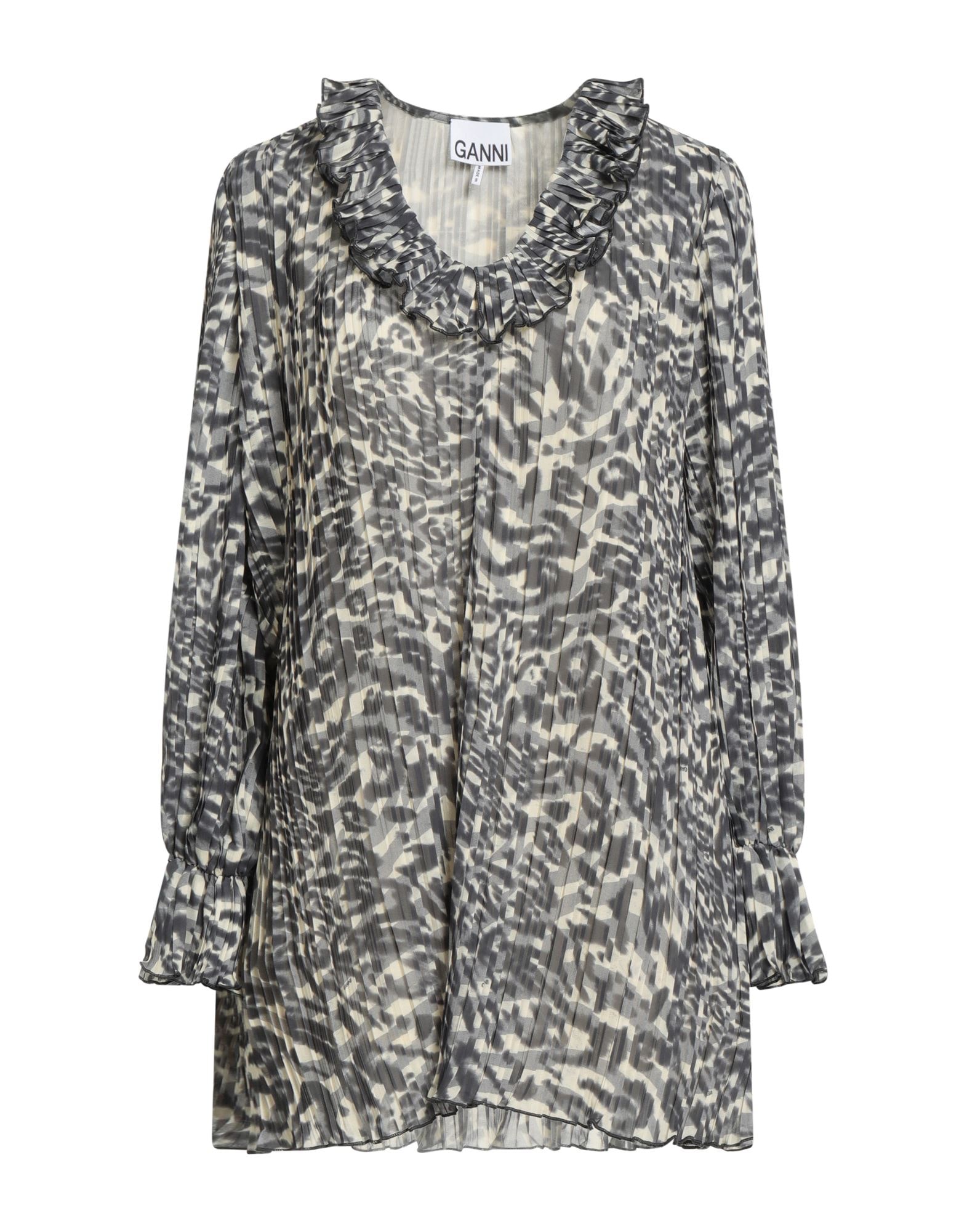 GANNI ワンピース セール】GANNI Cotton Poplin Mini Dress（ワンピース）｜GANNI