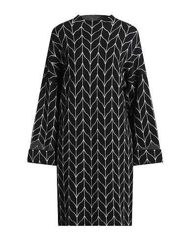 WHITE WISE Vestito corto Nero 51% Viscosa, 28% Poliestere, 21% Nylon