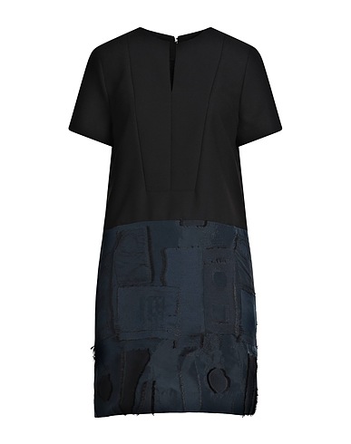 CARVEN Kurzes Kleid Nachtblau 68% Polyester, 21% Acryl, 11% Baumwolle