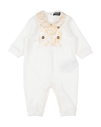 VERSACE YOUNG Baby jumpsuit 91% Cotton, 9% Elastane