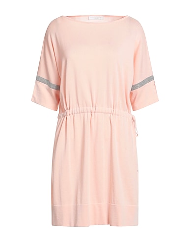 FABIANA FILIPPI Short dress Pink 100% Cotton, Ecobrass