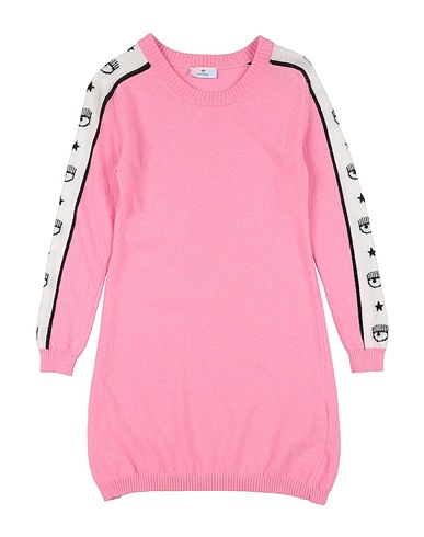 CHIARA FERRAGNI Kleid Rosa 40% Wolle, 30% Viskose, 20% Polyamid, 10% Kaschmir