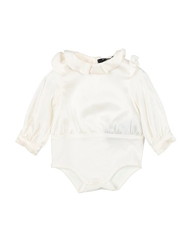 BALMAIN Baby bodysuit 61% Viscose, 26% Polyamide, 13% Wool, Cotton