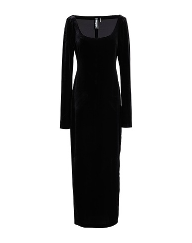 NORMA KAMALI Elegant dress Black 91% Polyester, 9% Elastane