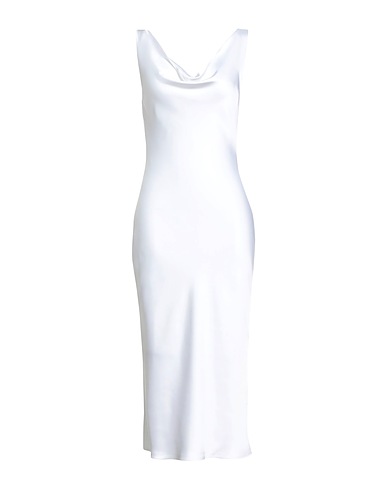 NORMA KAMALI Midi dress White 100% Polyester