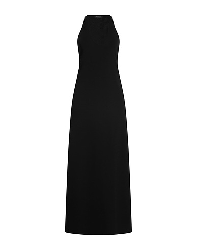 FABIANA FILIPPI Long dress Black 88% Viscose, 12% Polyester