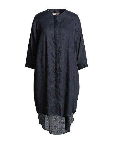 DEUXIEME Linen shirt Midnight blue 100% Linen