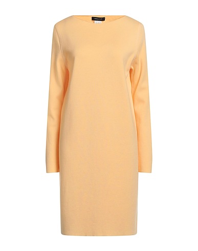 FABIANA FILIPPI Knit dress Apricot 100% Merino Wool
