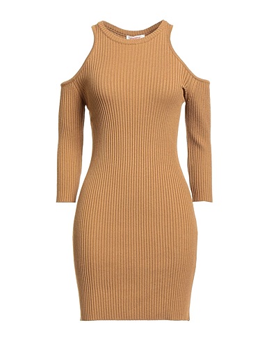 KONTATTO Short dress 69% Viscose, 29% Acrylic, 2% Elastane