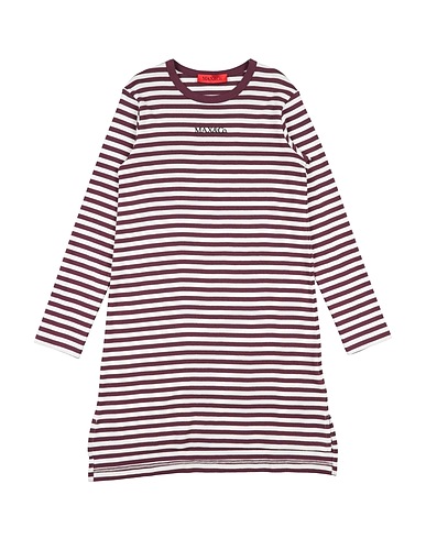 MAX&Co. Kleid Pflaume 100% Baumwolle