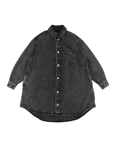 MM6 MAISON MARGIELA Denim dress Black 100% Cotton