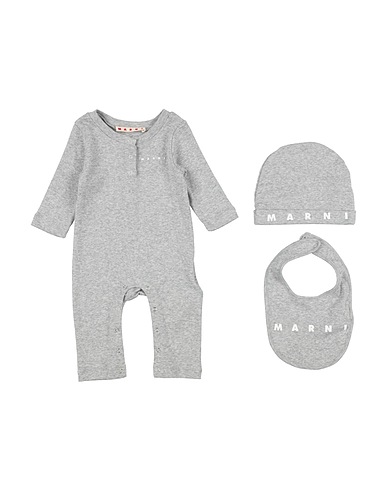 MARNI Set baby Grigio chiaro 100% Cotone