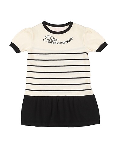 MISS BLUMARINE Dress Ivory 100% Cotton