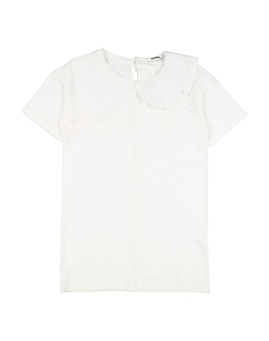 VIVETTA Dress White 93% Cotton, 7% Elastane