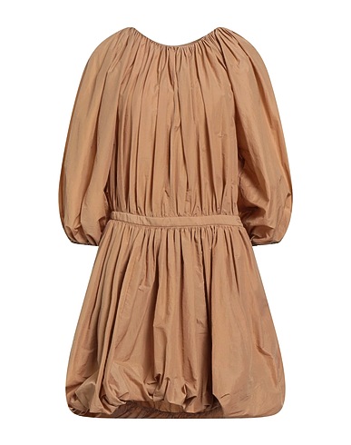 PHILOSOPHY di LORENZO SERAFINI Short dress Sand 66% Polyamide, 34% Cotton