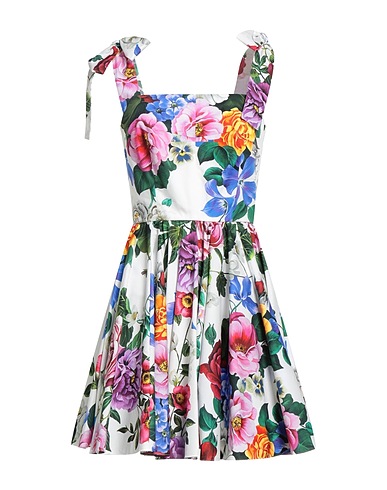 DOLCE&GABBANA Short dress White 100% Cotton