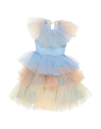 NIKOLIA Dress Light blue 100% Polyester